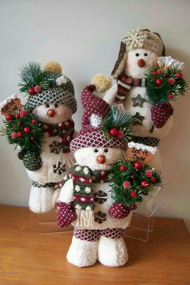 Новогодние поделки. Необычный снеговик своими руками. Новогодний декор. Новогодние поделки. Новогодние украшения для дома.