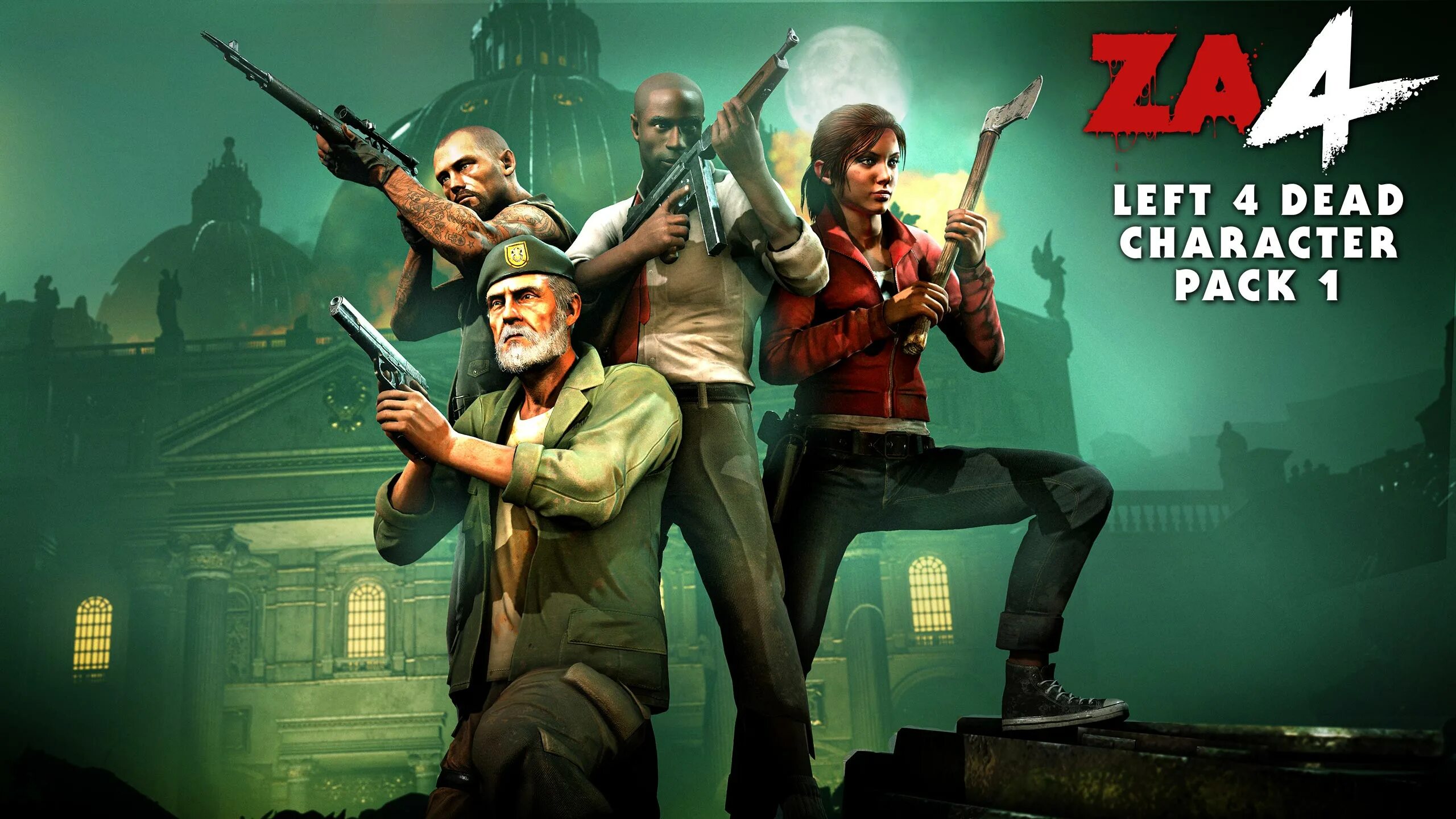 Игры команды зомби. Zombie Army 4: left 4 Dead character Pack 1.