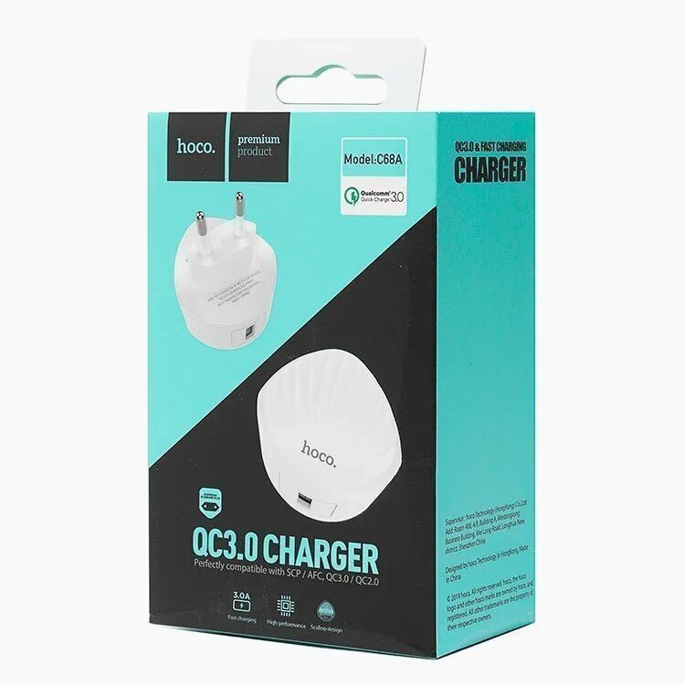 Блок питания hoco. Hoco c68a. hoco c68a shell white. hoco qc 3.0 c68a. сзу hoco c95a.