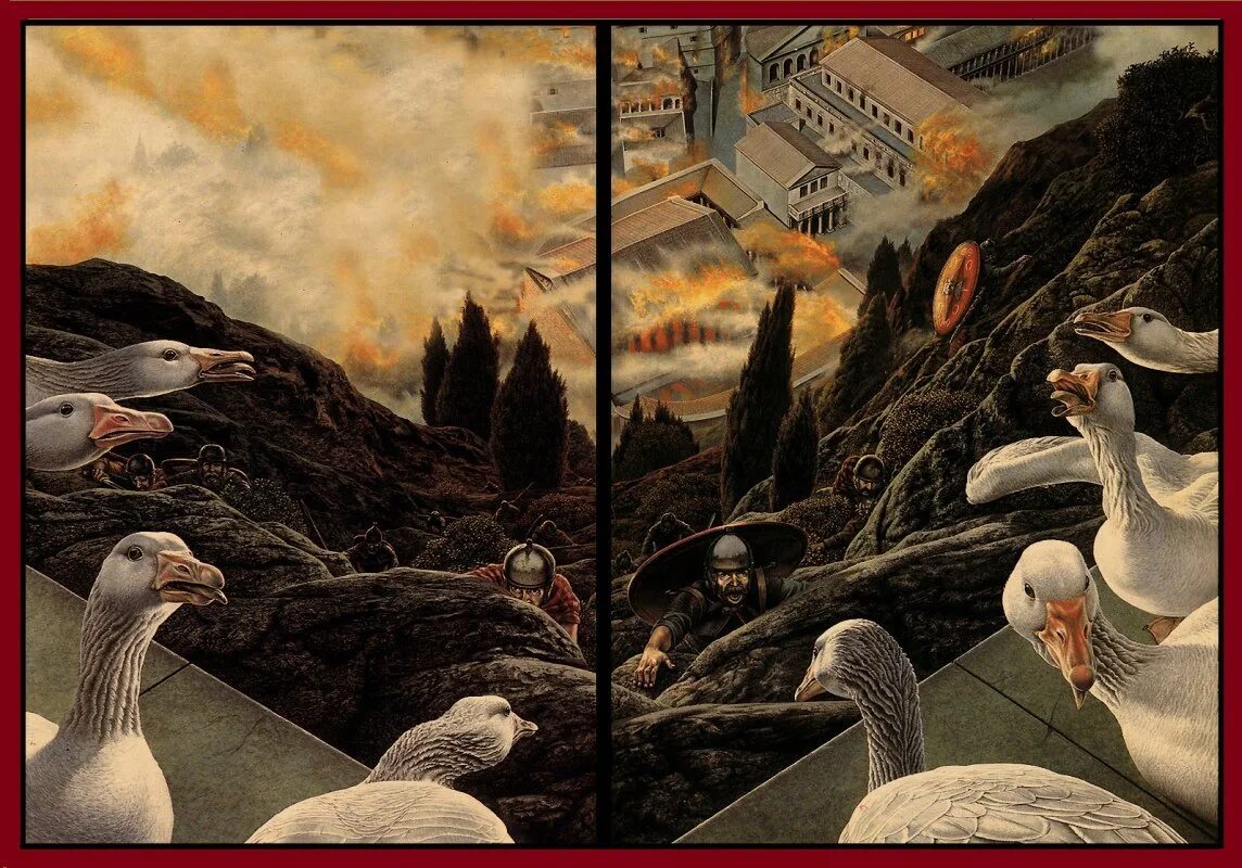 Гусь в питере. Как гуси рим спасли книга. Гуси спасли рим легенда. Волевой гусь. Гуси спасли рим картина.