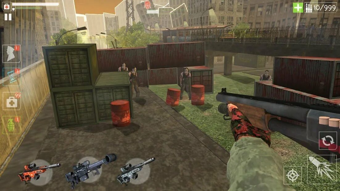 Zombie hunter мод на андроид. Зомби стрелялки с крыши. стрелялки зомби игры мод денег.