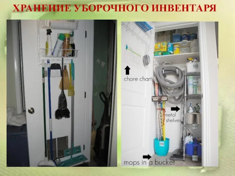 Хранение инвентаря для уборки помещений. Санитарная обработка инвентаря санпин. Санпин хранения инвентаря. Хранение уборочного инвентаря. Порядок хранения уборочного инвентаря.