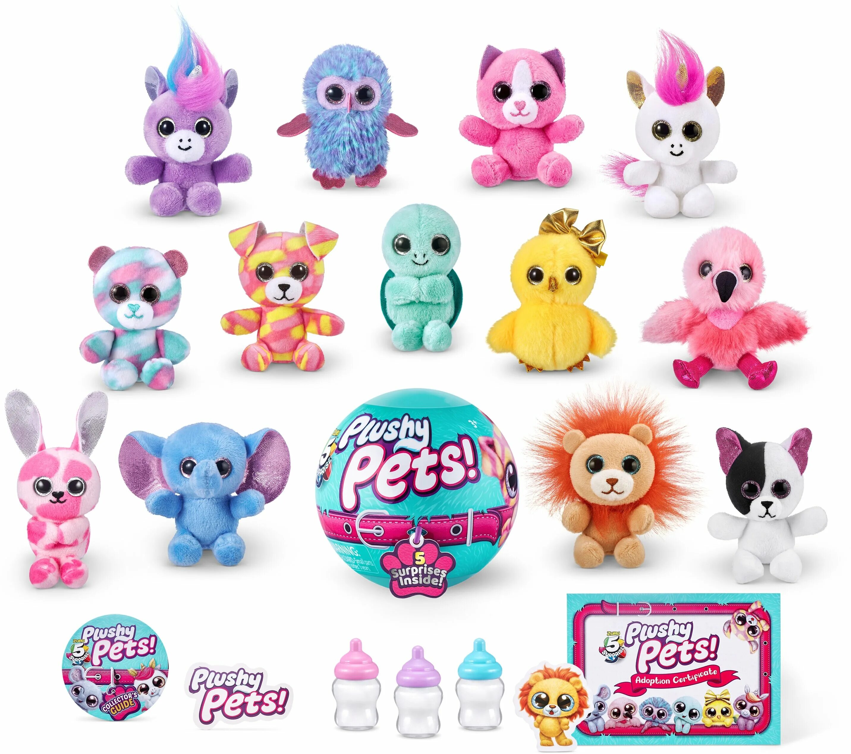 Игрушка zuru pets. Plushy Pets.