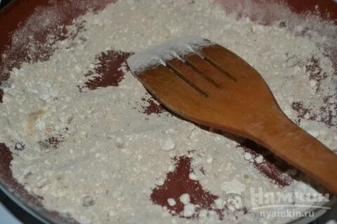 Подлива с сковороде с мукой