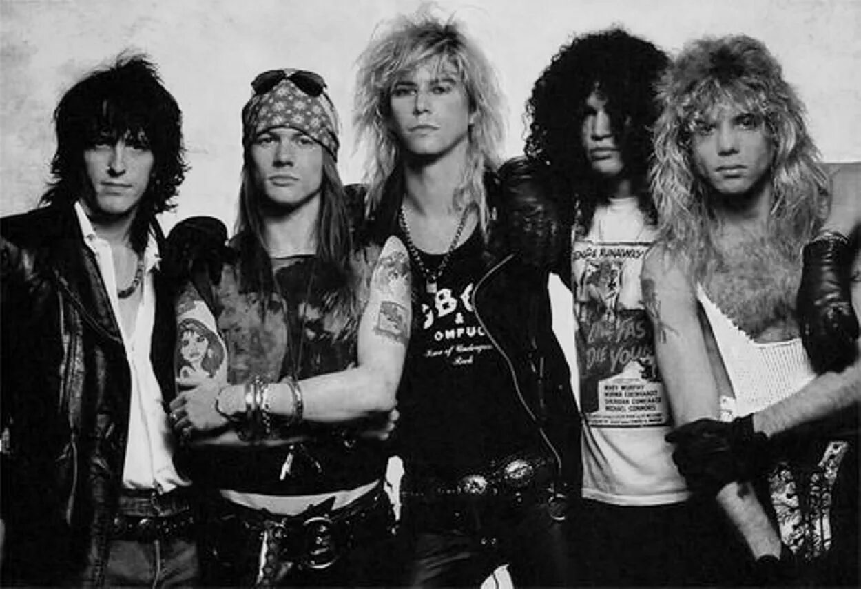 Рок 90 годов зарубежные слушать. Группа guns n’ roses. рок группа ганс н роуз. guns n roses 1987 appetite for destruction. guns n roses 1987.