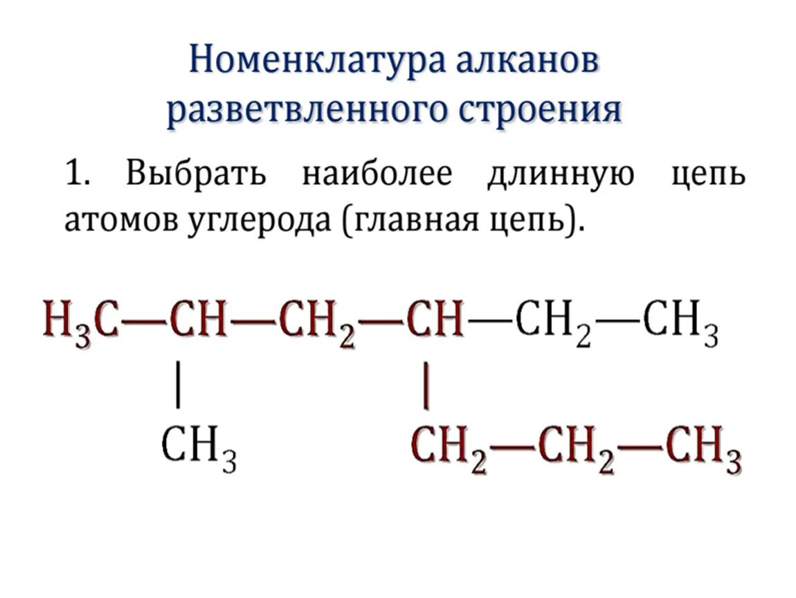 Разветвленный алкан