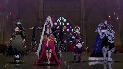 Zephia appeared along with the other Four Hounds.