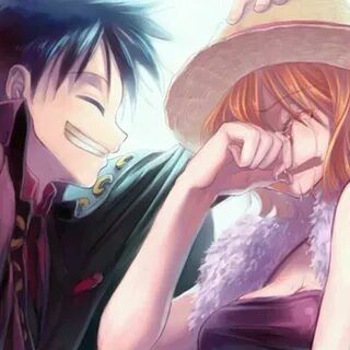 One piece luffy nami