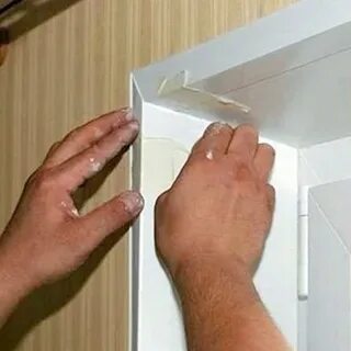 Приклеить откосы