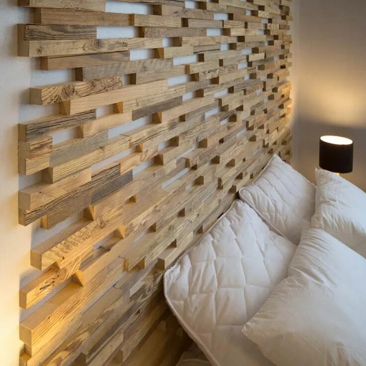 Idee opere d'arte Wall design, Wood, Diy furniture