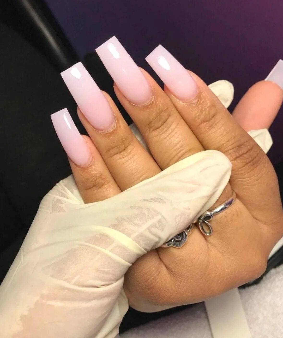 LA Nail Stylist Cambodian on Instagram: "I'm a square freak #lanails #lanailstyl