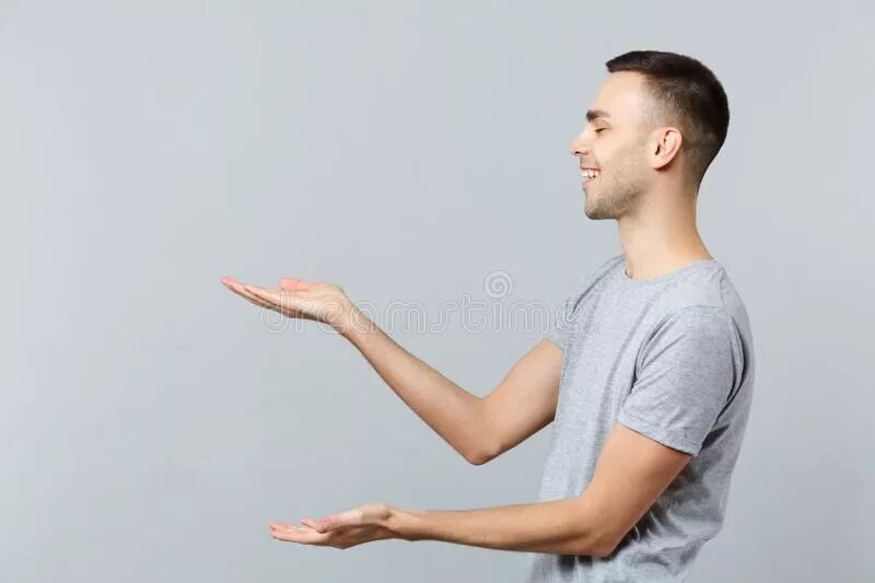 Back something up. Рука опирается на стену. man holding something. рука держит с внешней стороны.