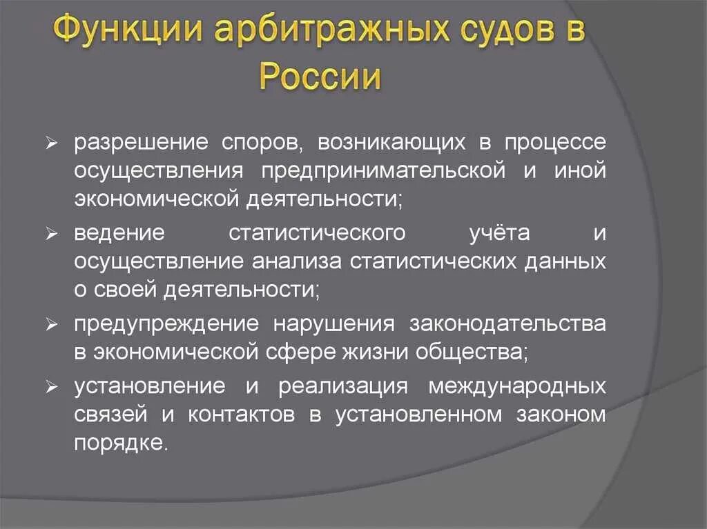 Арбитражные суды информация