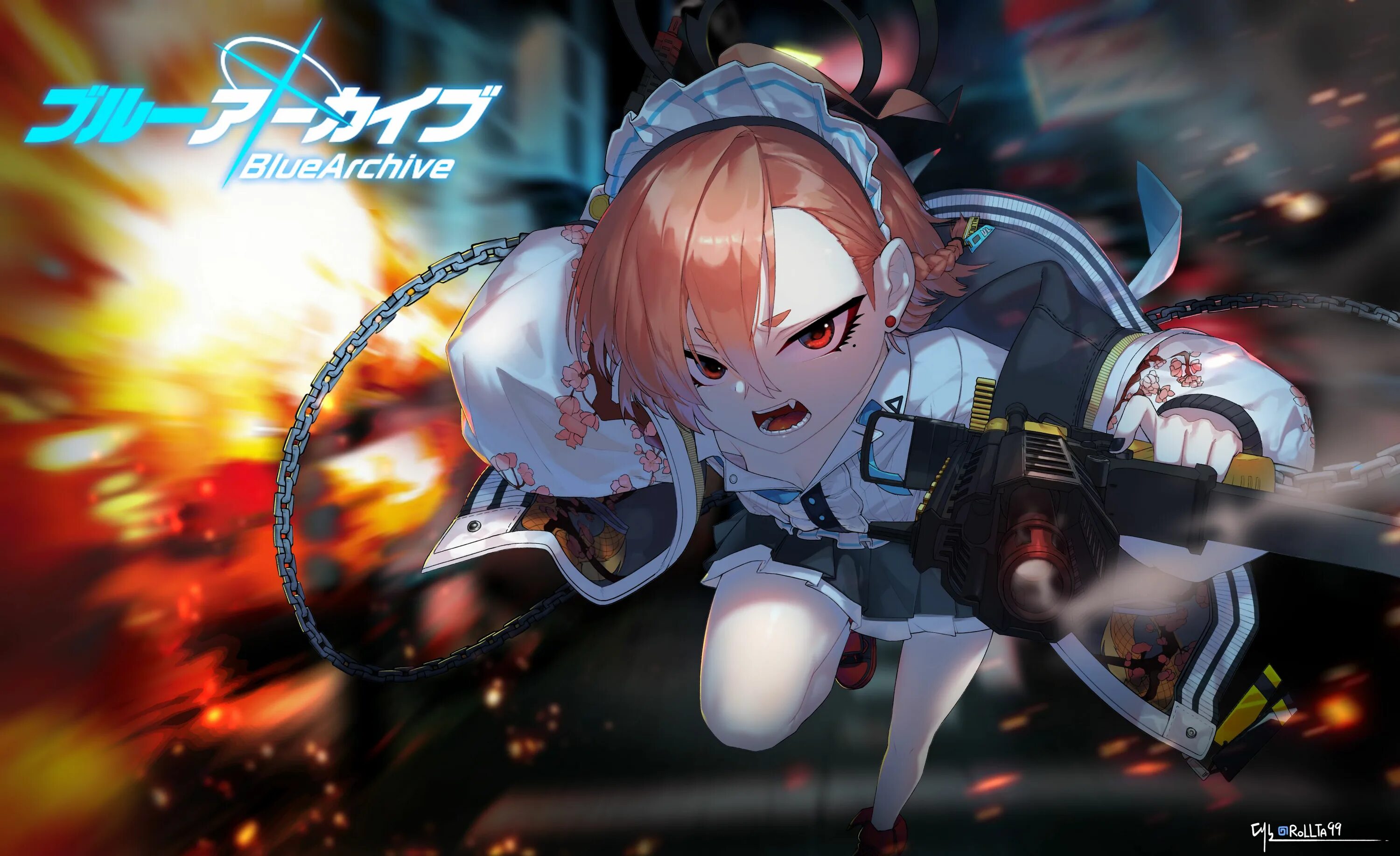 Blue archive nexon. Микамо неру. blue archive neru.