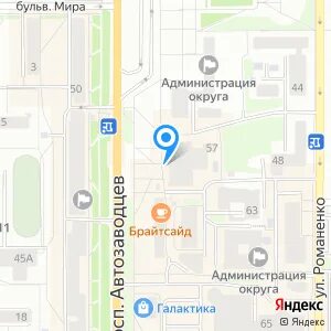 Карта магазинов миасс