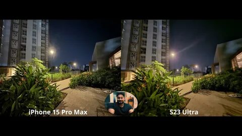 Сравнение камеры 15 pro