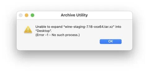 Ошибки mac os