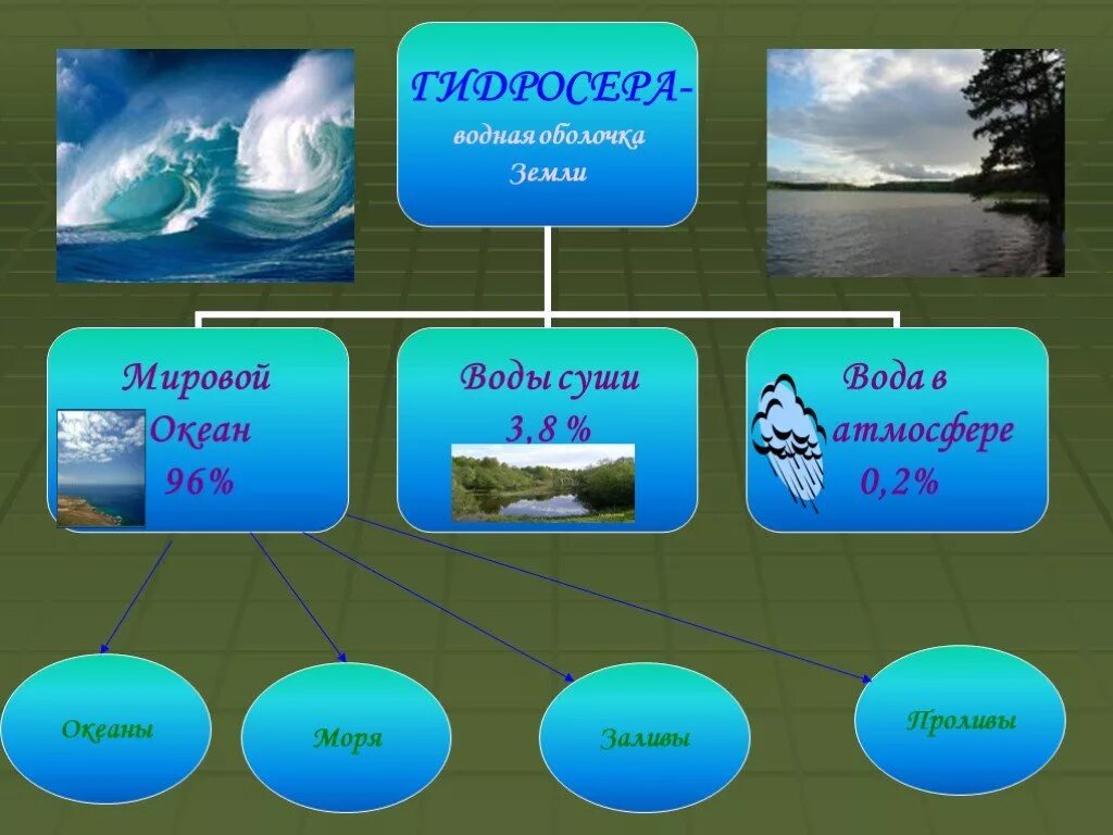 Состав вод океанов. Гидросфера 6 класс география мировой океан. Мировой океан схема. Схема части мирового океана. Схема мирового океана 6 класс.