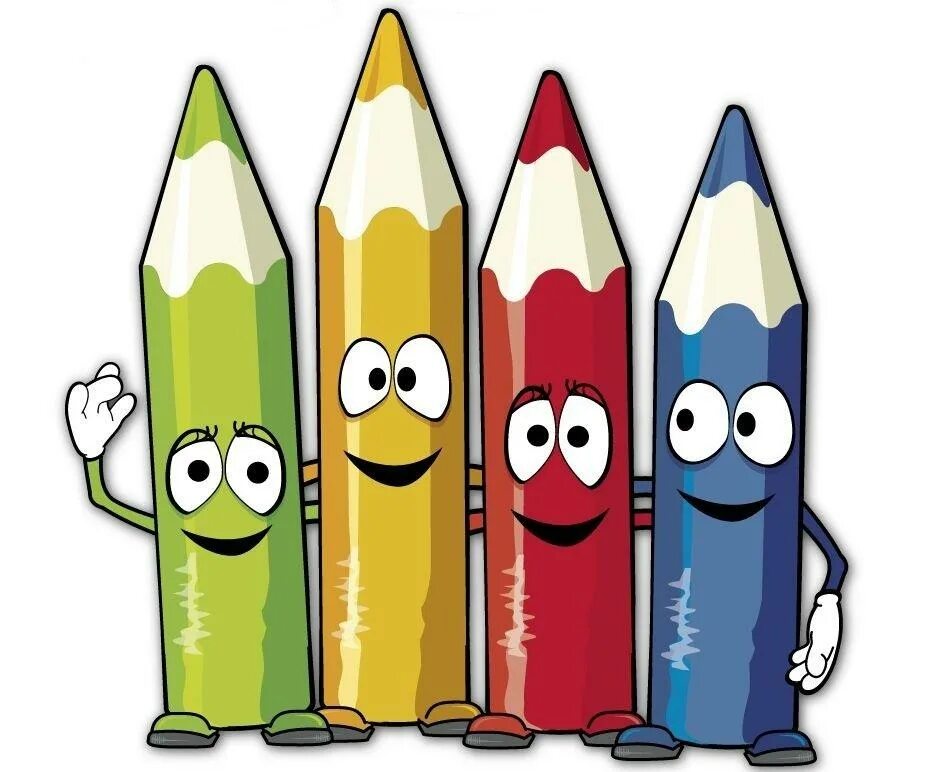 Картинка карандаш для детей. Веселый карандаш. Карандаши мультяшные. Карандаш для детей. Веселые цветные карандаши.