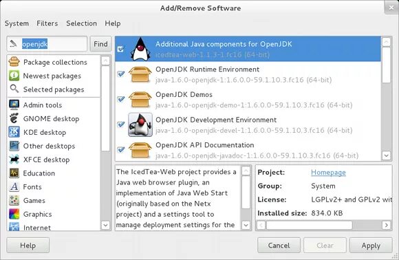 Установка OPENJDK. OPENJDK 17 как установить. Add/remove software где находится. OPENJDK 64-bit что делать.