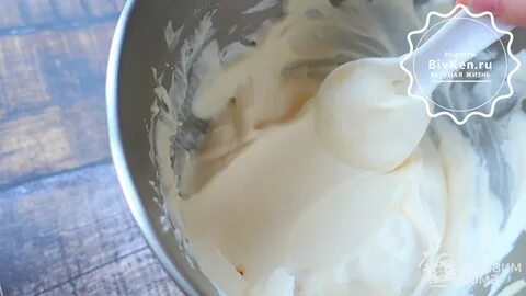 Крем пломбир для торта с молоком