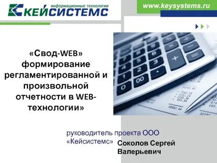 Свод веб отчетности