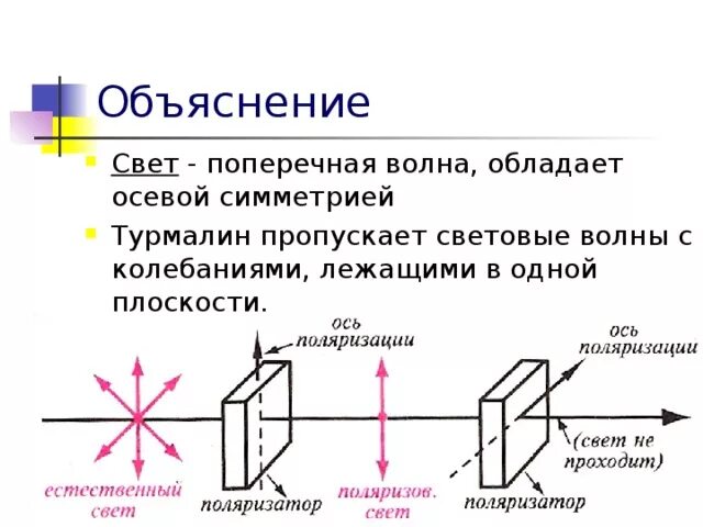 Поляризация представляет собой. Поляризация представляет собой