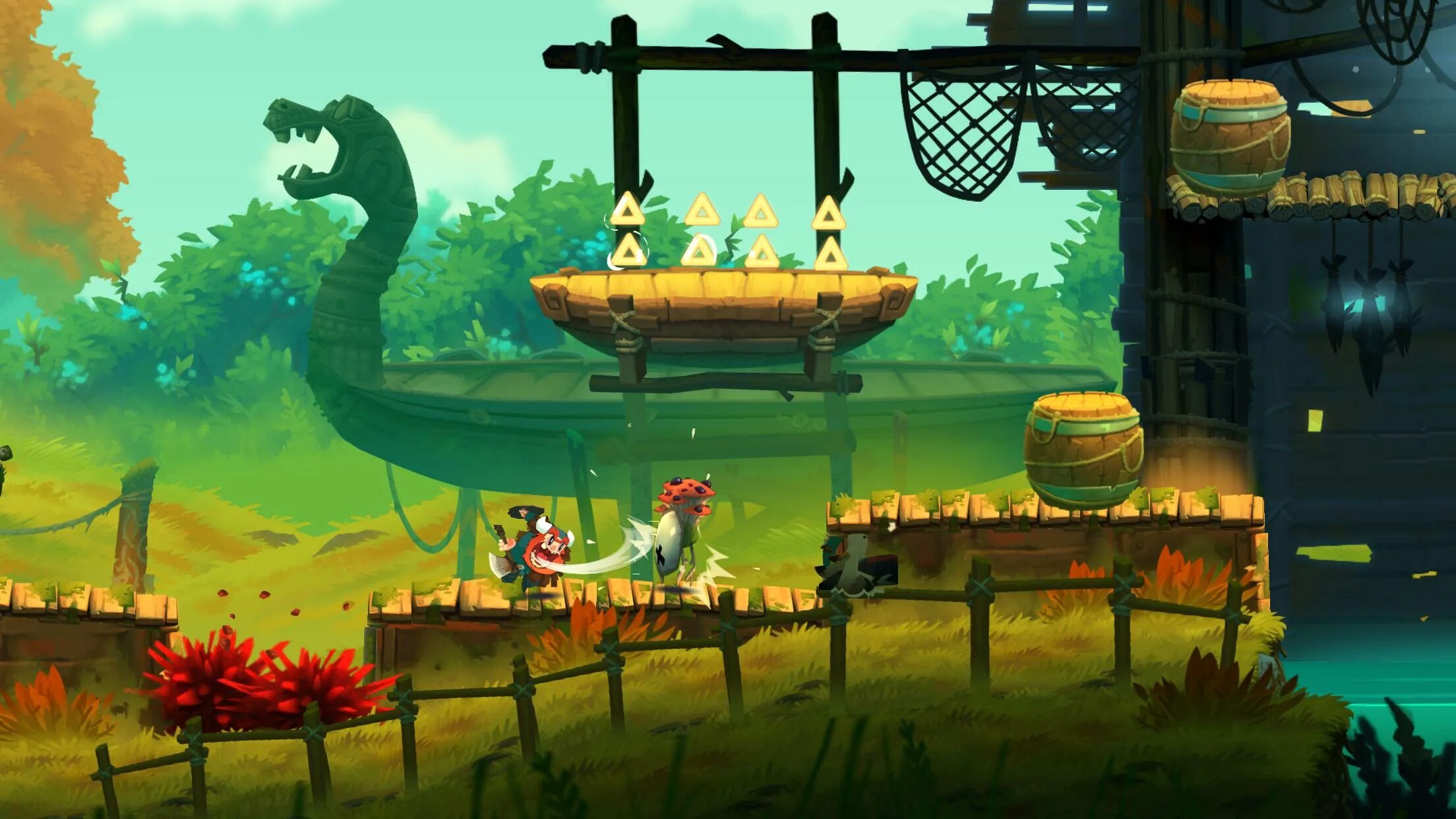 Top adventure. Oddmar игра. Oddmar платформер. Oddmar на андроид. Oddmar 2.