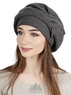 Женские шапки из трикотажа
