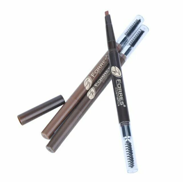 Farres карандаш механический для бровей "slim" с щеточкой. карандаши для бровей с щёткой farres. карандаш для бровей с щёточкой farres mb021-201 коричневый. карандаш для бровей с щёточкой farres mb021-201 коричневый. 01 black.