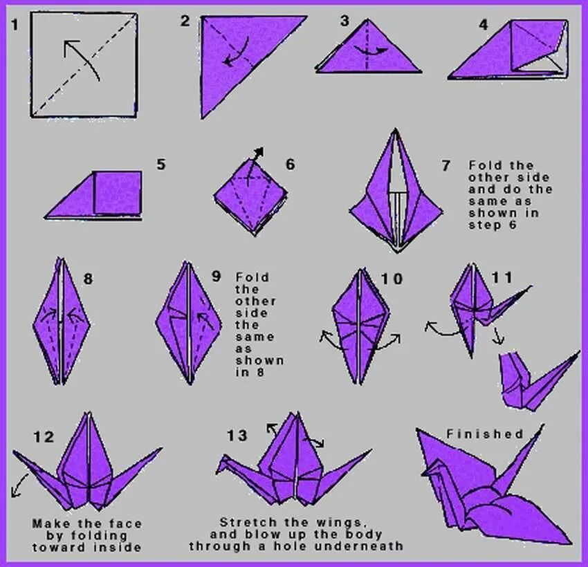 Оригами журавлик простой способ. Как сделать журавлика из бумаги. Оригами Журавлик из бумаги пошаговой инструкции для детей. Как сделать журавлика из бумаги пошагово. Журавлик из бумаги схема складывания.