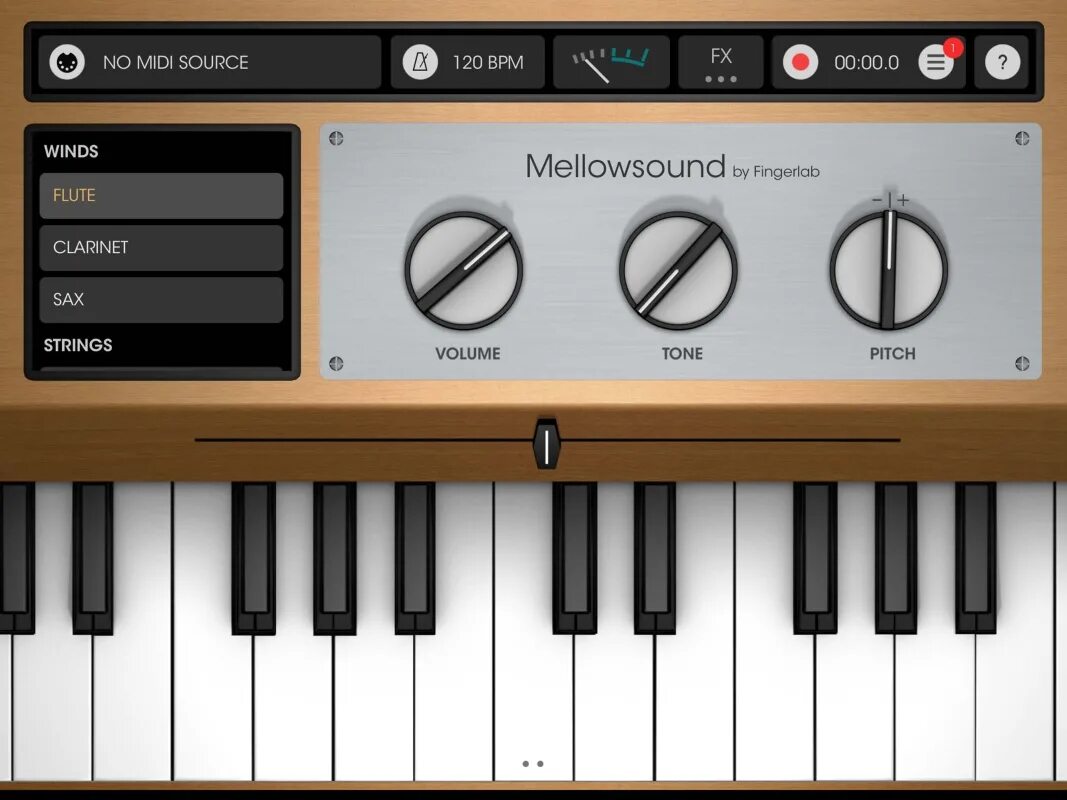 Mellotron VST. Fingerlab. Меллотрон 5. Flute vst