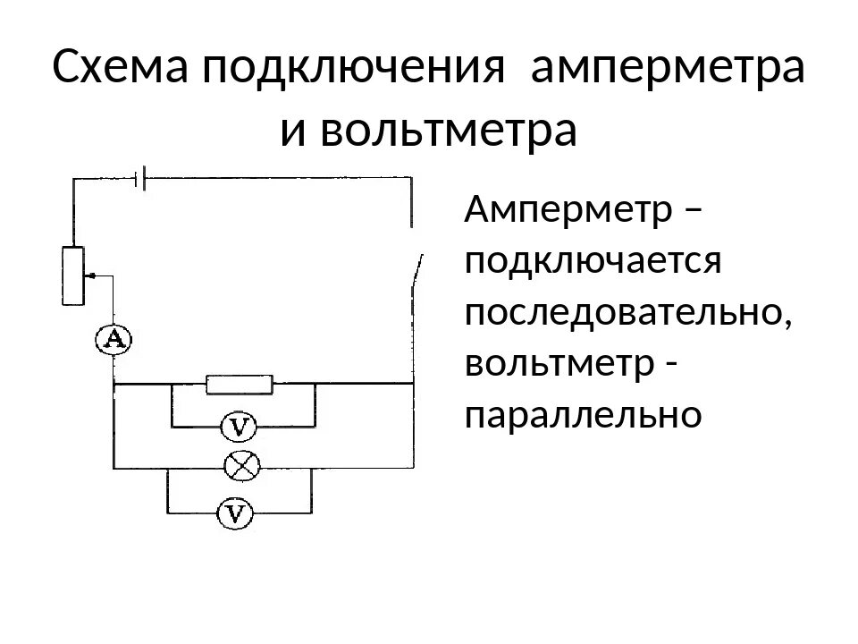 Вольтметр в электрической схеме подключают. Амперметр прибор схема включения в электрическую сеть. Схема подключения амперметра электрическая принципиальная. Амперметр способы подключения схема. Схема включения вольтметра.