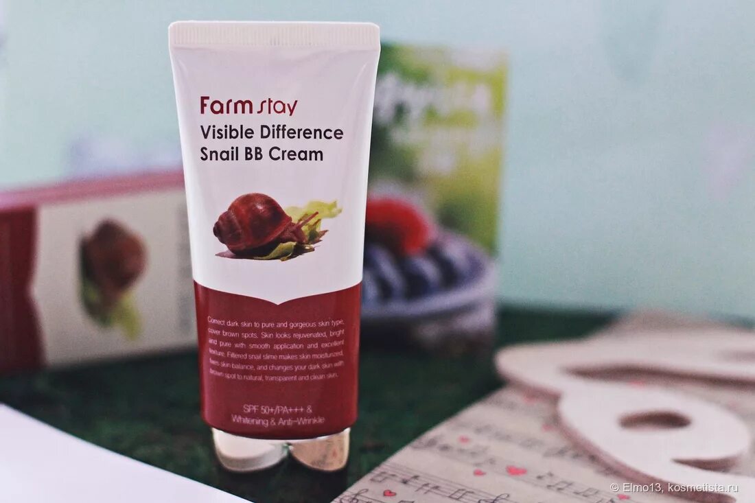 Difference крем. Bb-крем с улиткой farmstay visible difference snail bb cream spf 40 pa++. крем для лица farmstay snail visible. farm stay snail repair bb cream, 50мл. [farm stay] snail repair bb cream - 50g (spf50+ pa+++).