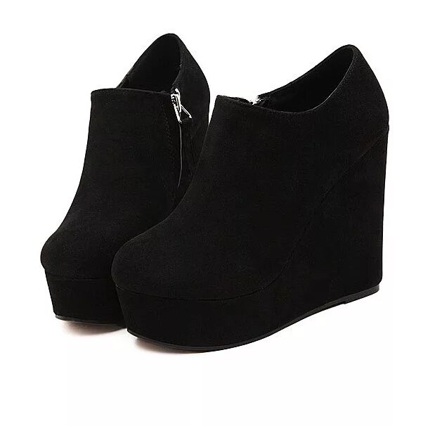 Замшевые ботинки на платформе. Ботильоны на танкетке. Зимние ботинки женские замшевые черные. Ботильоны терволина замшевые. Зимние ботильоны женские paolo conte замшевые на танкетке.