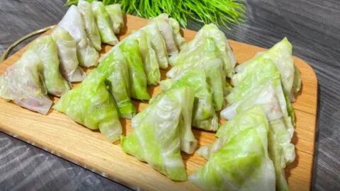 Листья молодой капусты для голубцов