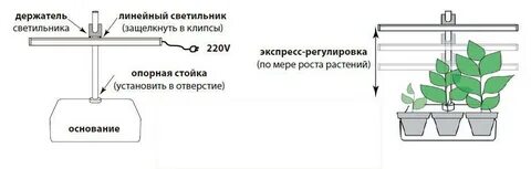 Фитолампа инструкция