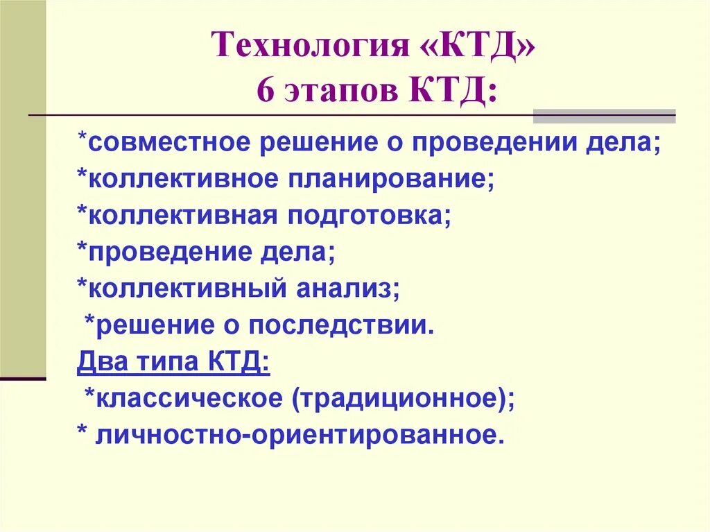 Автором коллективного творческого дела является. 6 Этапов КТД. Технология коллективного творческого дела. Технология КТД. КТД технология воспитания.