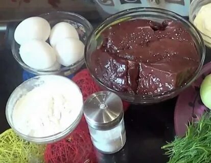 Свиная печень в молоке