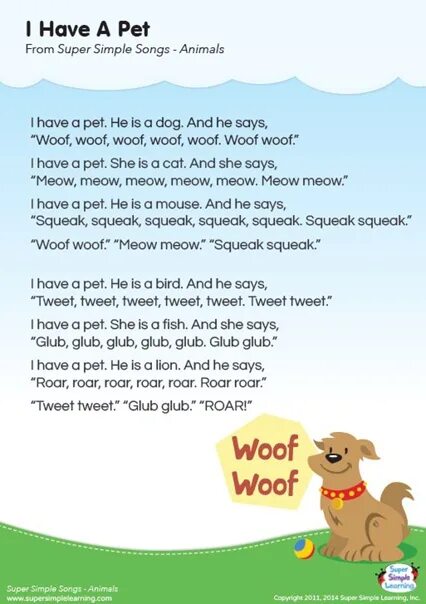 Песни петс. My Pet текст. Super simple питомцы. About my Pet английский язык. My Pet текст на английском для 4 класса.