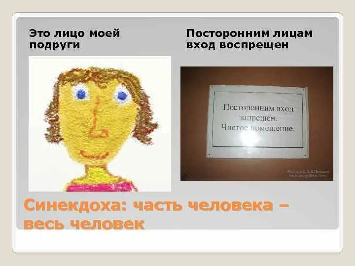 Постороннее лицо использовано в прямом значении. Постороннее лицо использовано в прямом значении