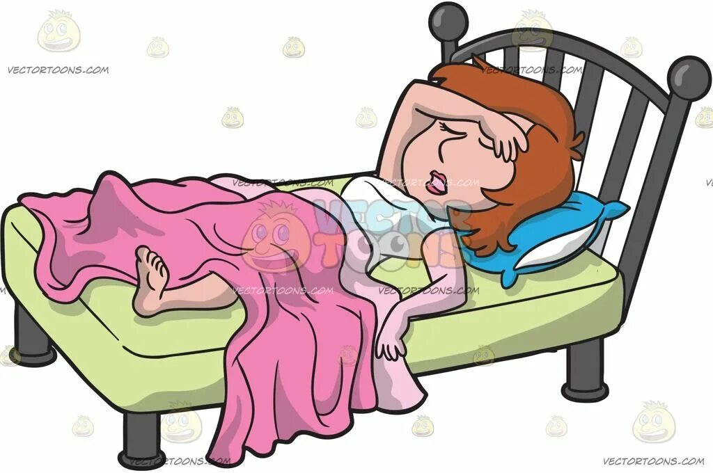 Карикатура спящего человека. Сон рисунок. Устала рисунок. Мама пришла в кровать