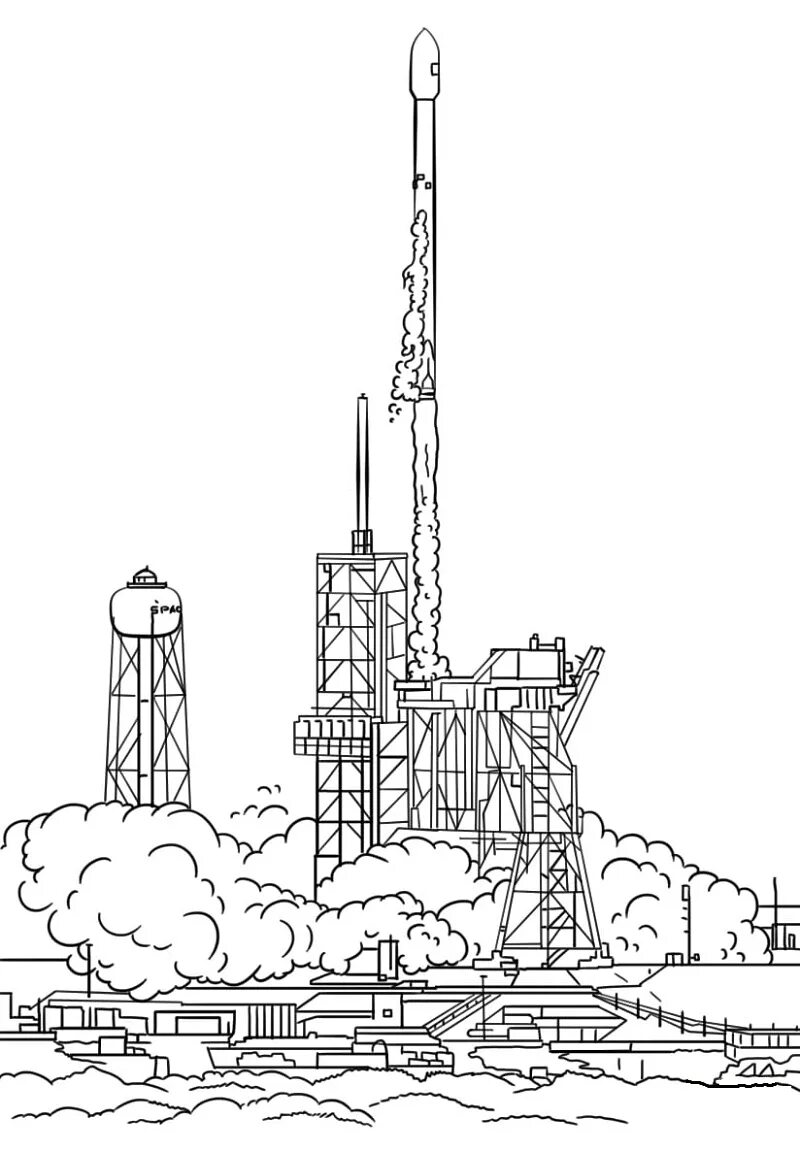 Космодром картинка для детей. Космодром раскраска для детей. Ракета раскраска. Космическая ракета раскраска. Раскраска ракета на старте.