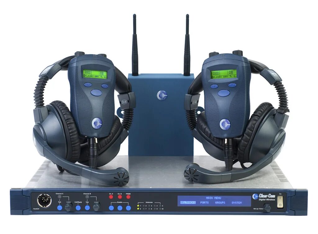 CLEARCOM FREESPEAK. Wireless Intercom System. CLEARCOM MS-440. Панель связи CLEARCOM.