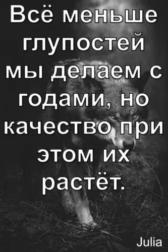 Все меньше глупостей мы делаем с годами. Все меньше глупостей я делаю с годами но качество при этом их растёт. Маленькие глупости. Всё меньше глупостей мы делаем с годами но качество при этом их растёт. Менее глупей