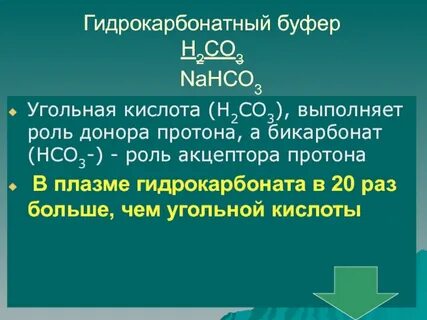 Гидрокарбонат водорода