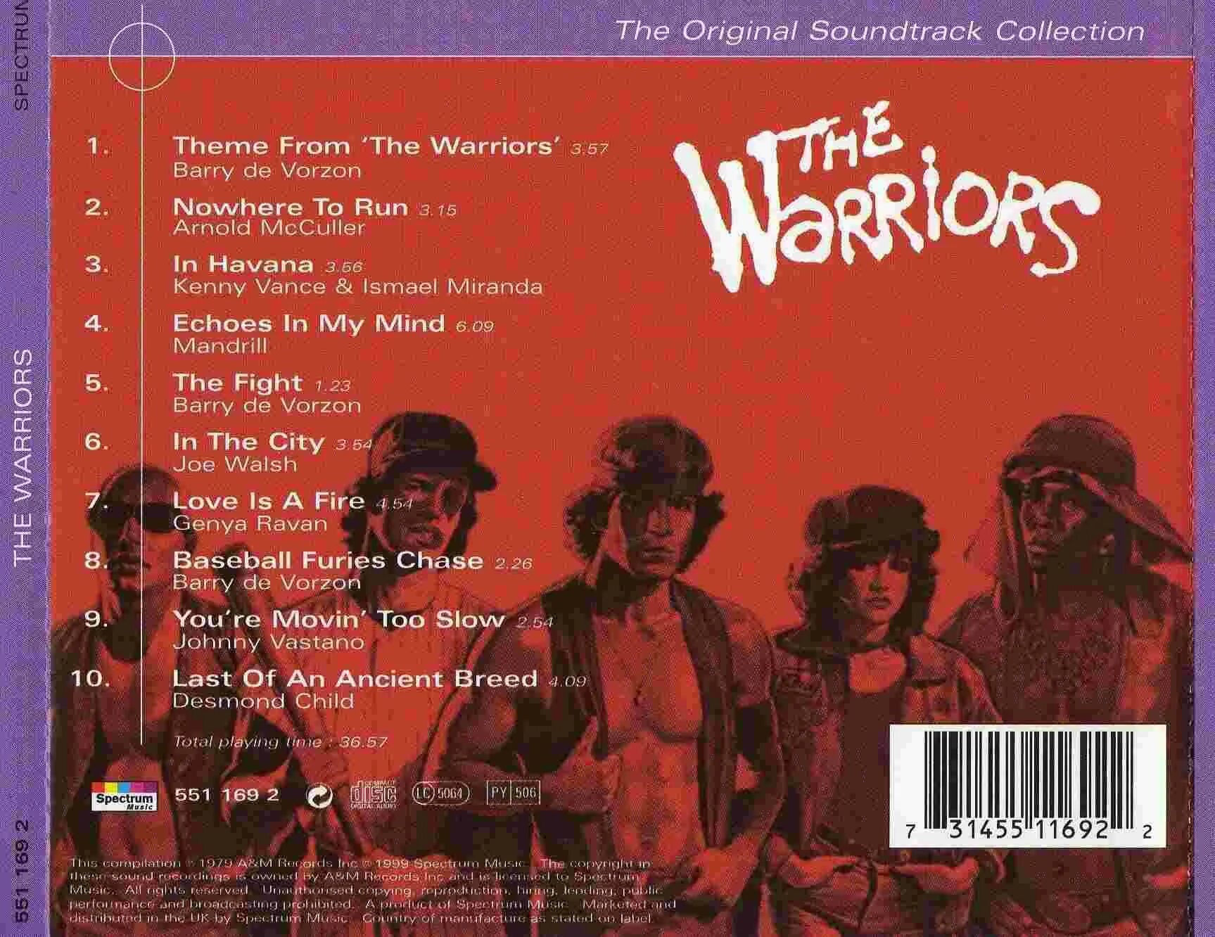 Title theme. Warriors soundtrack. Warriors soundtrack. Warriors soundtrack. Warriors soundtrack.