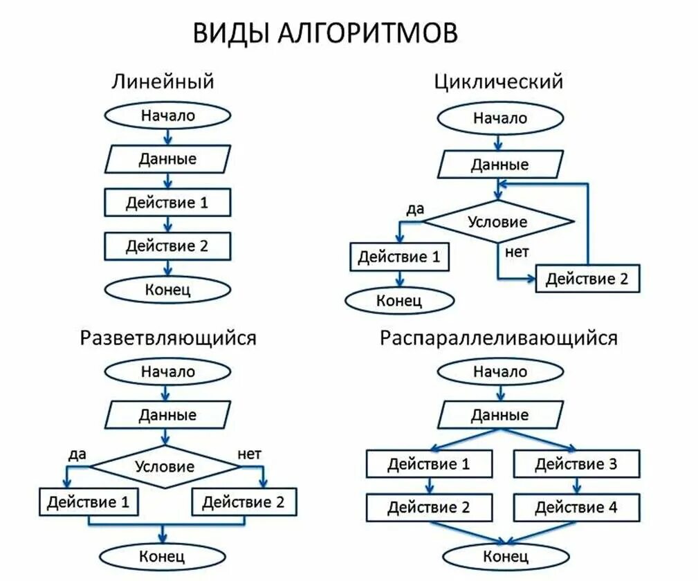 Типы блок схем алгоритмов. Алгоритм в виде схемы. Блок схема алгоритма линейной структуры. Определение информационных алгоритмов