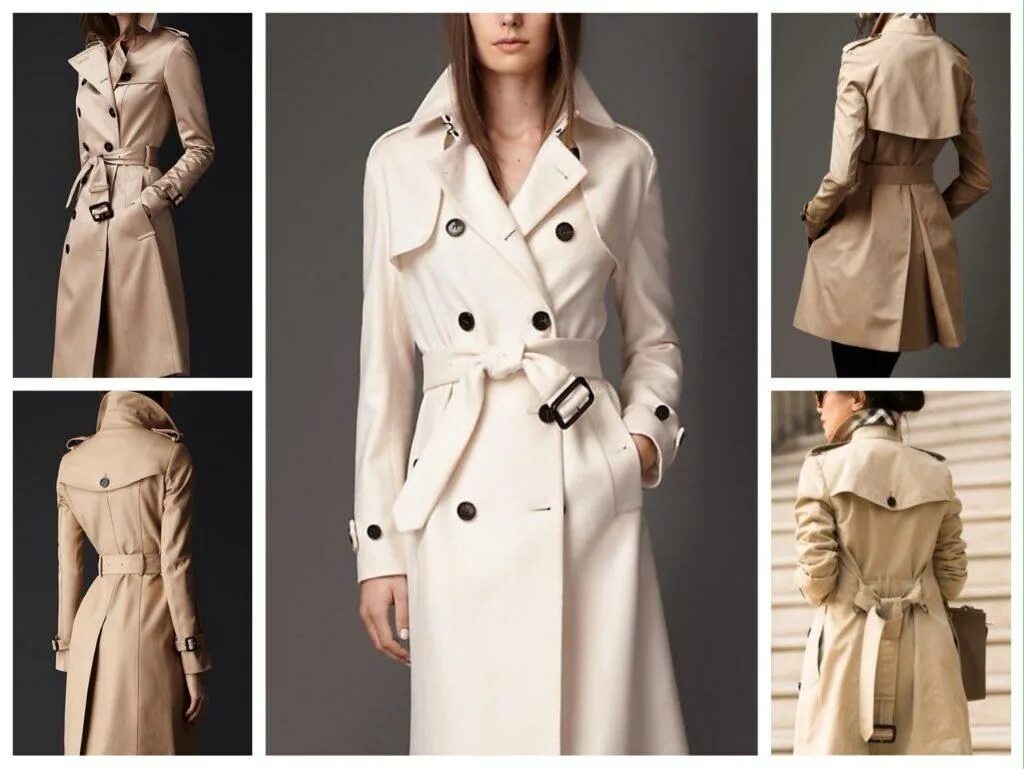 Чем отличается тренч от плаща. Плащ тренч женский 2025. тренч burberry plmodsp5osta. кожаный тренч женский. тренч женский вид сзади.