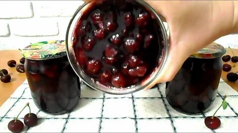 Варенье из вишни на зиму простой